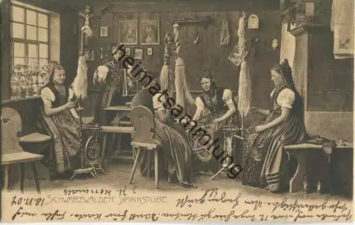 Schwarzwälder Spinnstube - Verlag C. Ruf Freiburg