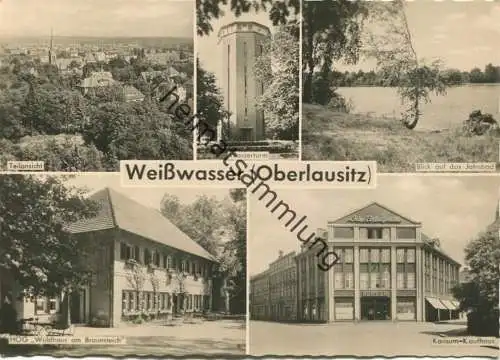 Weisswasser - Foto-AK Grossformat - Verlag VEB Bild und Heimat Reichenbach