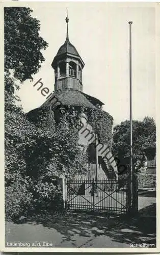 Lauenburg an der Elbe - Schlossturm - Verlag Chr. Schöning Lübeck