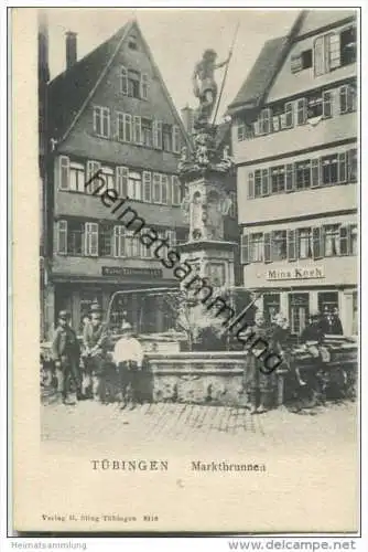 Tübingen - Marktbrunnen - Stadtjugend