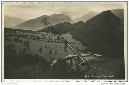 Fläsch - Festung Luziensteig - Foto-AK