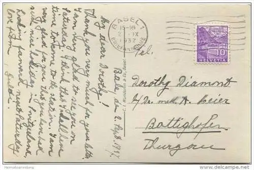 Basel - Münster - Foto-AK