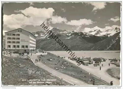 Silvretta - Hotel Silvrettasee - Foto-AK