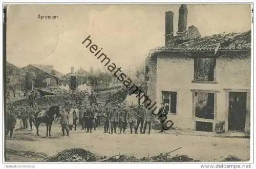 Apremont - Verlag Schaar &amp; Dathe Trier - Feldpost
