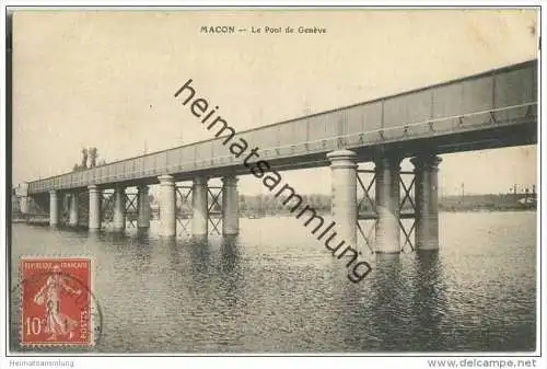 Macon - Saone et Loire - Le Pont de Geneve
