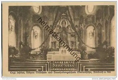 84359 Simbach am Inn - Englisches Institut Marienhöhe