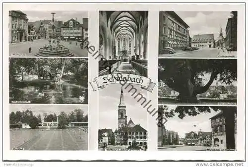 Schwabach - Foto-AK