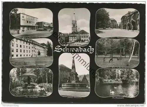 Schwabach - Foto-AK Grossformat