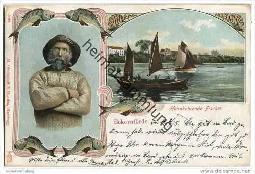 Eckernförde - Heimkehrende Fischer