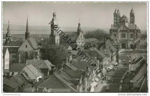 Speyer - Hauptstrasse mit Dom