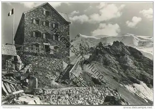 Rifugio Payer - Payerhütte am Ortler - Foto-AK Grossformat