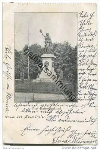 Neumünster - Drei-Kaiserdenkmal