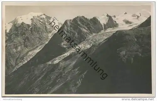 Gruppo dell Ortles dal Giogo dello Stelvio - Ortlergruppe vom Stilfserjoch - Foto-AK 20er Jahre