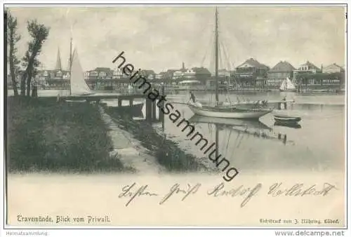 Travemünde - Blick vom Priwall