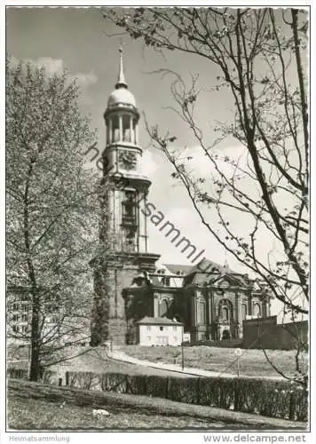 Hamburg - St. Michaeliskirche - Foto-AK Grossformat 50er Jahre