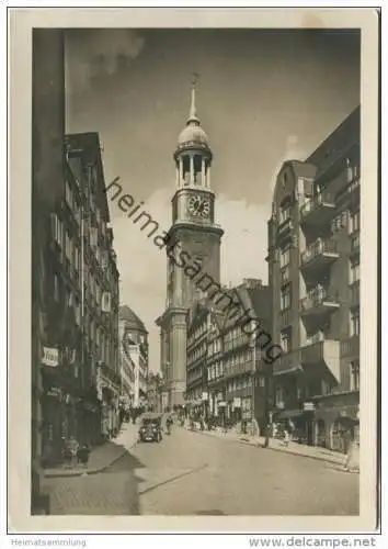 Hamburg - St. Michaeliskirche - Foto-AK-Grossformat