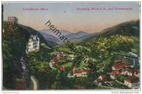 78132 Hornberg - Gesamtansicht - Schlosshotel