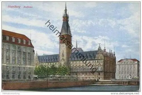 Hamburg - Rathaus 30er Jahre