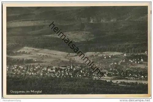 Gaggenau - Gesamtansicht - Foto-AK