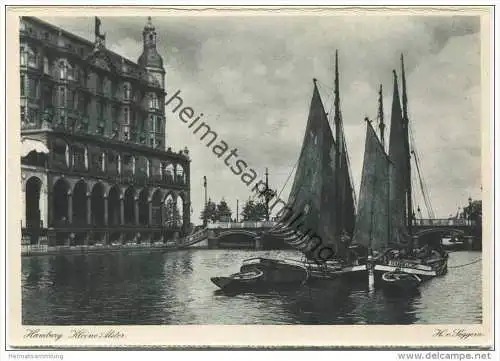Hamburg - Kleine Alster - AK-Grossformat
