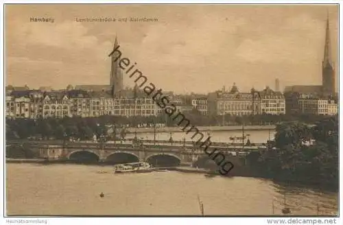 Hamburg - Landungsbrücke und Alsterdamm