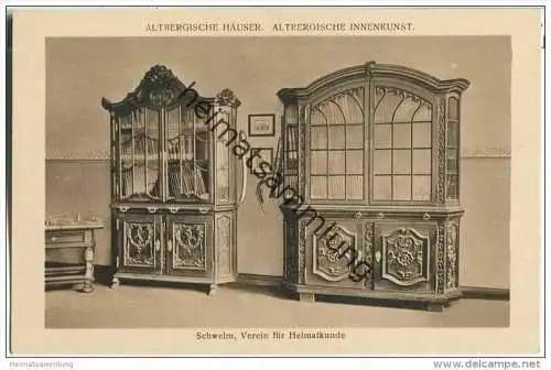 Schwelm - Verein für Heimatkunde - Altbergische Häuser - Altbergische Innenkunst