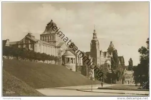 Stettin - Hakenterrasse - Foto-AK