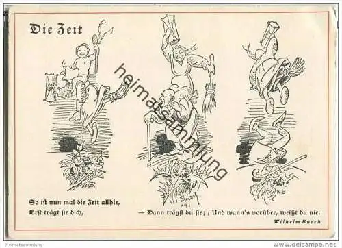 Wilhelm Busch - Die Zeit