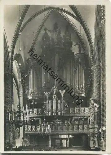 Lüneburg - Johanniskirche - Orgel - Foto-AK Grossformat - Verlag Deutscher Kunstverlag Berlin