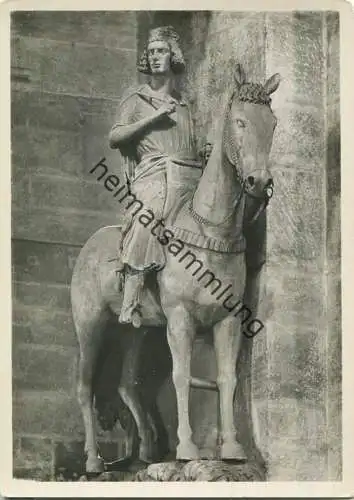 Bamberg - Dom - Der Reiter - Foto-AK Grossformat - Verlag Deutscher Kunstverlag Berlin