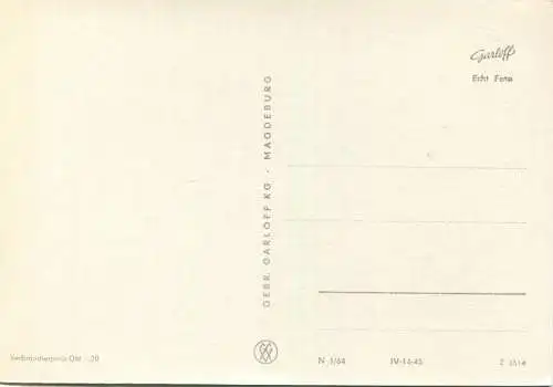 Greifswald - Foto-AK Grossformat - Verlag Gebr. Garloff Magdeburg