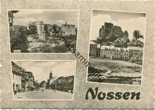 Nossen - Foto-AK Grossformat - Verlag VEB Bild und Heimat Reichenbach