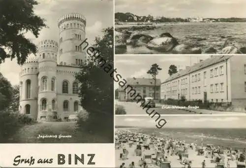 Binz - Foto-AK Grossformat - Verlag Gebr. Garloff Magdeburg gel.