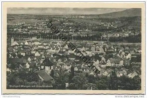 Stuttgart Wangen mit Untertürckheim