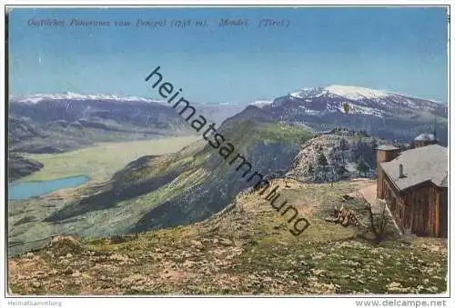Mendel - Östliches Panorama vom Penegal