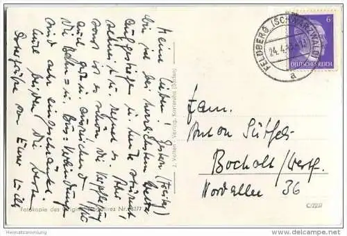 Feldberg - Gasthaus Jägermatt - Foto-AK