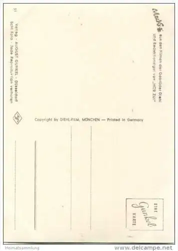 Mecki - Ski-Heil! - Nr. 51 - Verlag August Gunkel Düsseldorf