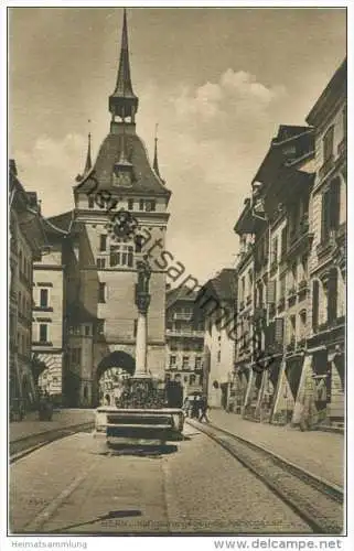 Bern - Käfigturm gegen die Marktgasse