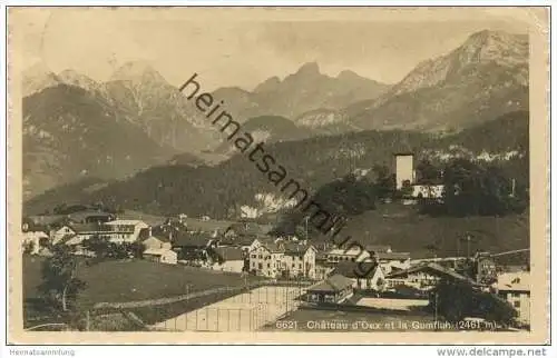 Chateau d' Oex et la Gumfluh