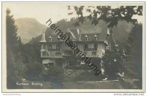Kurhaus Brünig - Foto-AK 20er Jahre