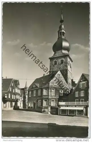 Remscheid-Lennep - Alter Markt mit evangelischer Kirche