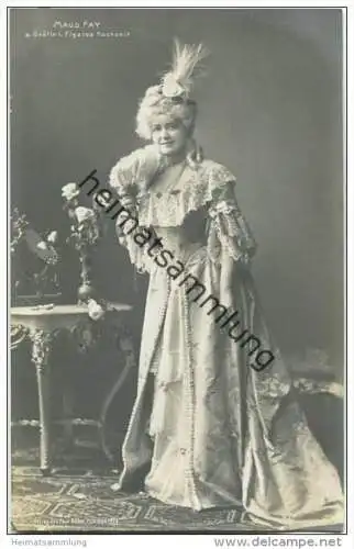 Maud Fay als Gräfin in Figaros Hochzeit - US-amerikanische Opernsängerin (Sopran) - Foto-AK