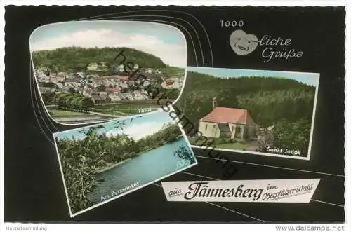 Tännesberg - Foto-AK 60er Jahre