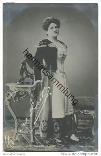 Hermine Bosetti - Österreichische Opernsängerin (Sopran)