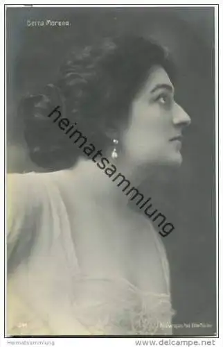 Berta Morena - deutsche Kammersängerin und Hofopernsängerin - Foto-AK