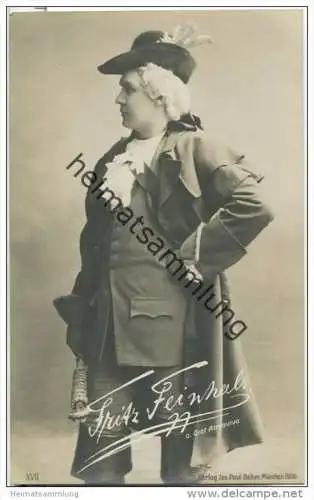 Fritz Feinhals als Graf Almaviva - Baritonist und Königlich-Bayerischer Kammersänger - Foto-AK