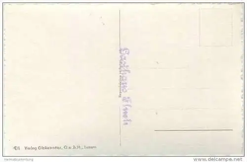 Wohnhaus des heiligen Bruder Klaus - Foto-AK