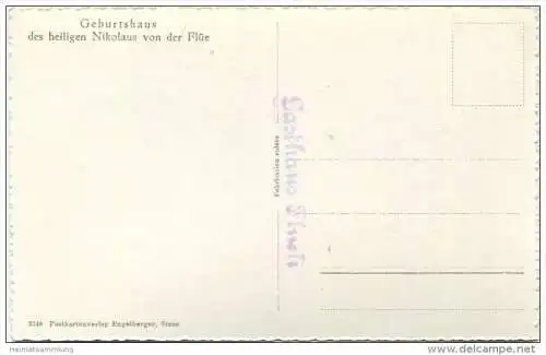 Geburtshaus des heiligen Nikolaus - Foto-AK