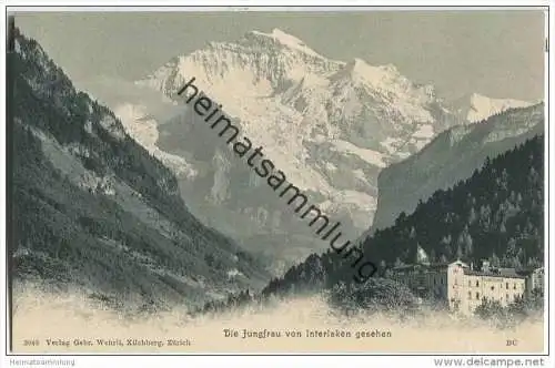 Jungfrau von Interlaken aus gesehen