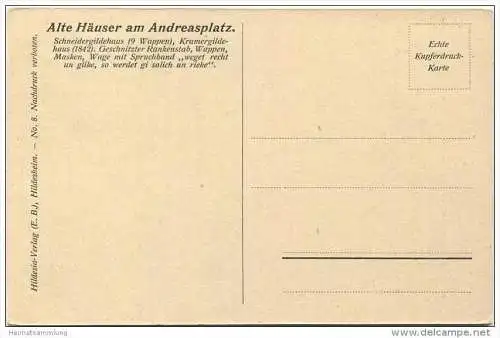 Hildesheim - Gildehäuser am Andreasplatz